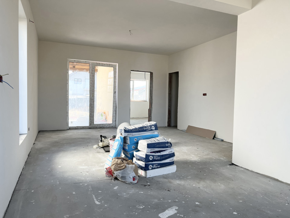 Duplex, 95mp Utili, 365mp Teren, 4 camere, Constructie noua - Sacalaz