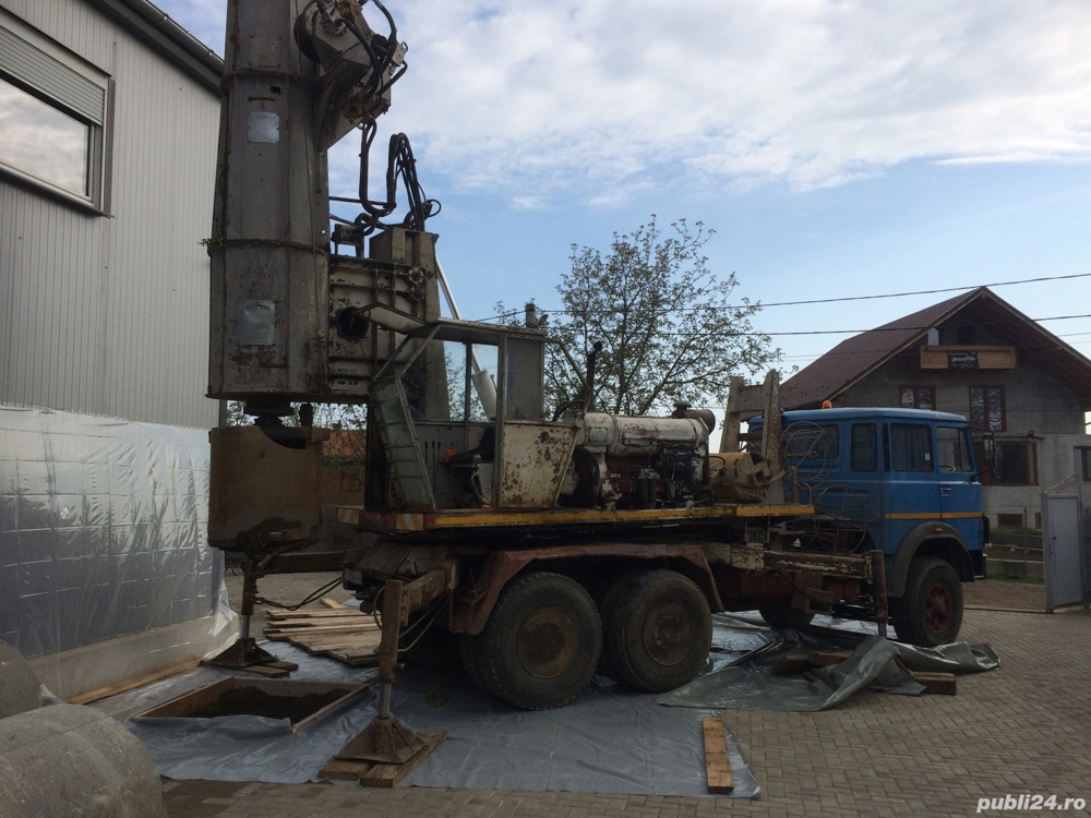 Executam foraj fantani 