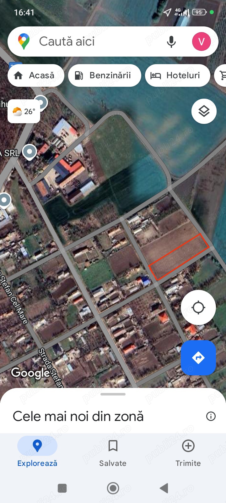 Teren intravilan de vanzare