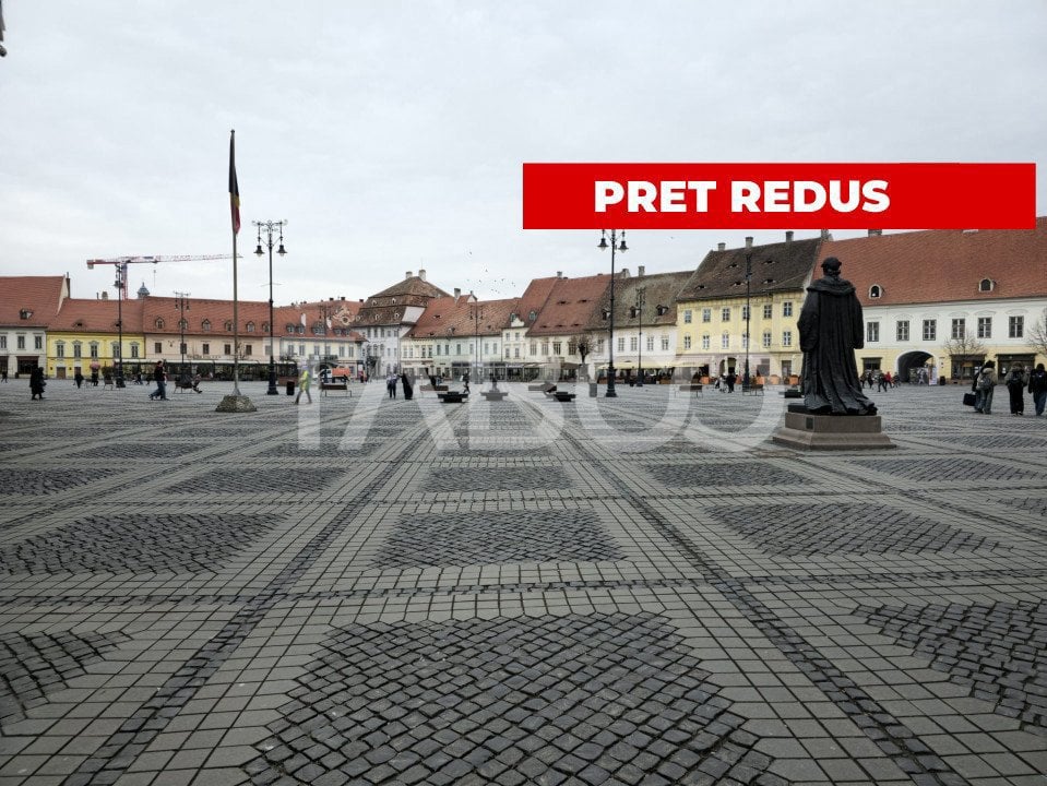 Apartament decomandat de vanzare cu pivnita in Centrul Istoric Sibiu