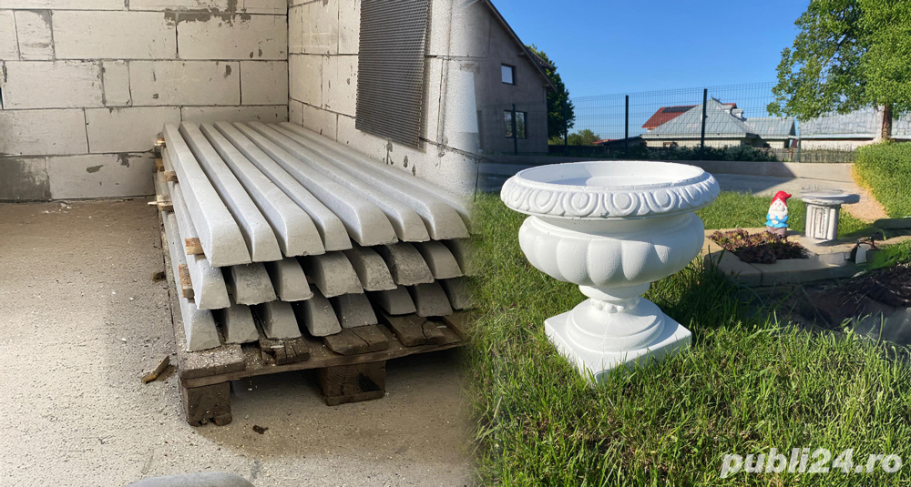 Spalieri noi si ghivece din beton