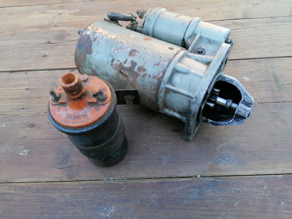 Piese Dacia 1310. Electromotor, bobina inductie, volan. 