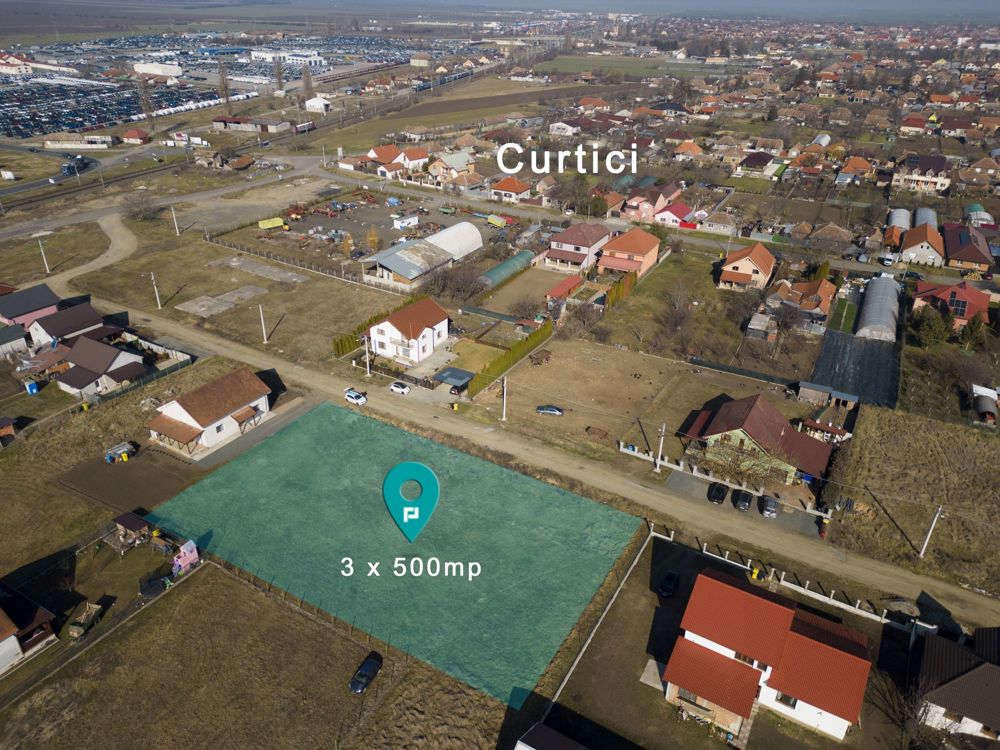 Loc de casa 500 mp în Curtici Loc de casa 500 mp în Curtici