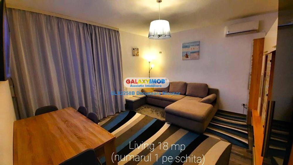 Apartament 3 camere mobilat utilat in Militari Residence, 500 Euro