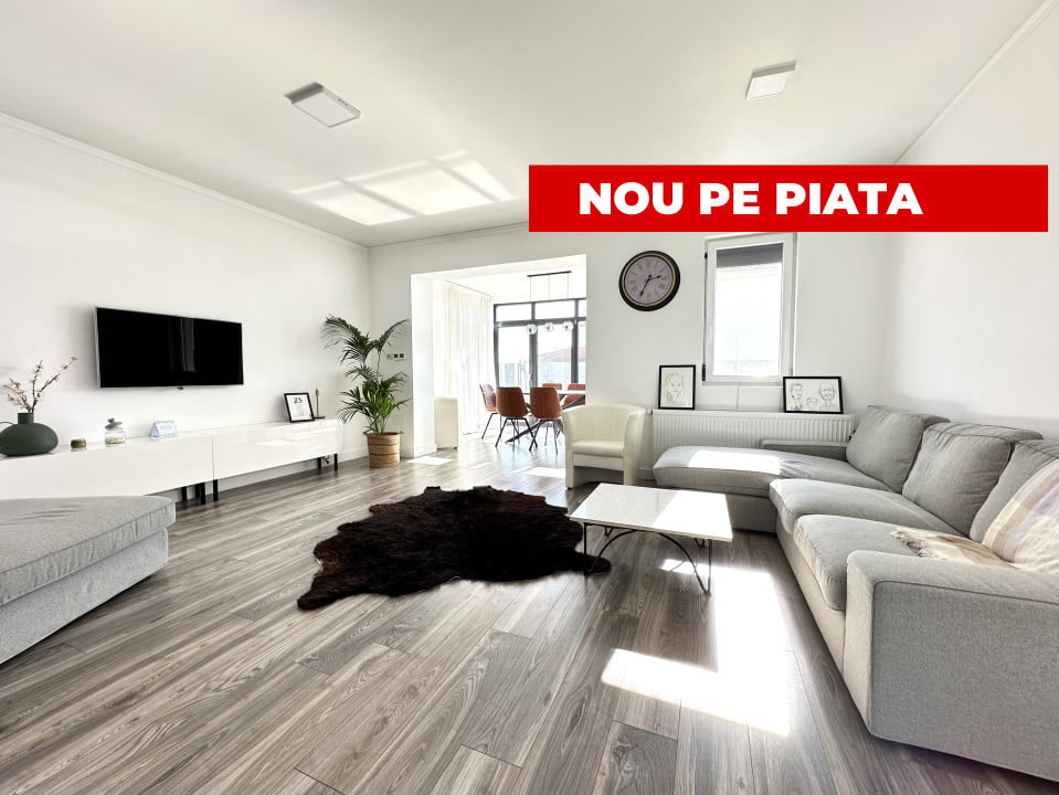 Duplex elegant, 4 camere, 113 mp utili, mobilat si utilat - Dumbravita