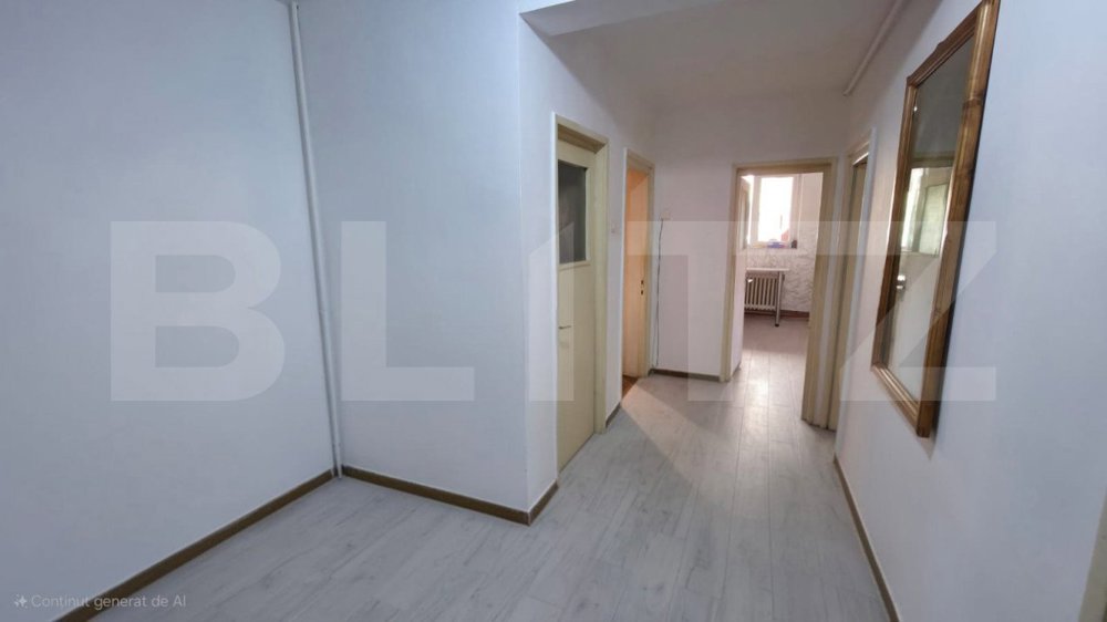 Apartament de vanzare, 4 camere, 84 mp, etaj 1  zona Big