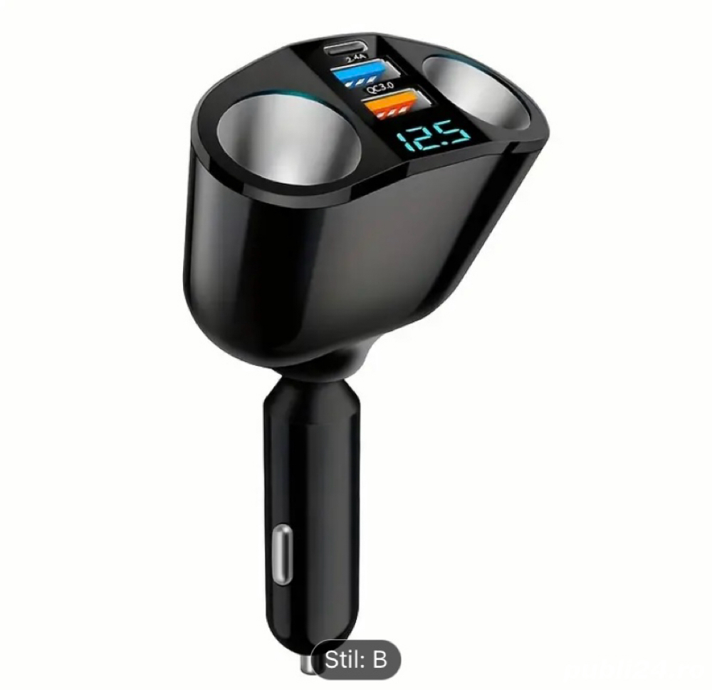 Încărcător auto brichetă