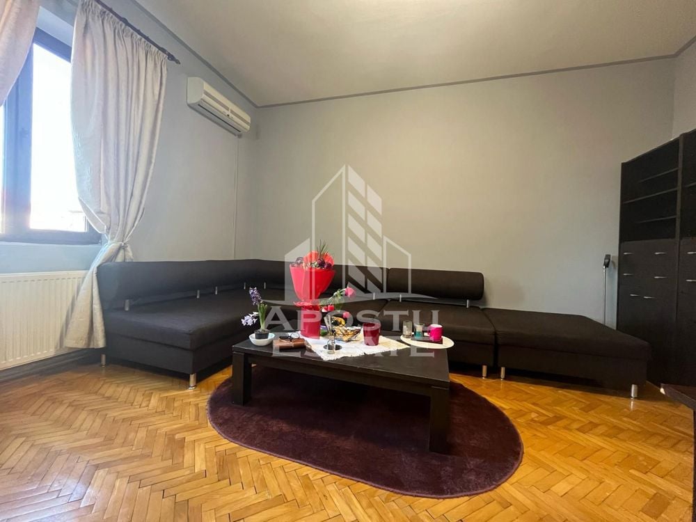 Apartament cu 2 camere, etajul 2, centrala proprie, zona Odobescu