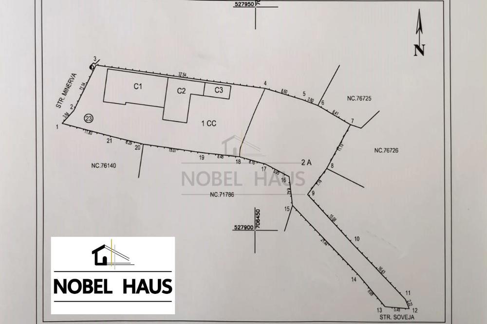 Teren 1070 mp si casa demolabila, in Barlad, zona Gara, str. Minerva
