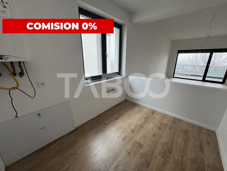 Apartament 3 camere 2 bai 72 mpu cu balcon de 15 mp si loc parcare