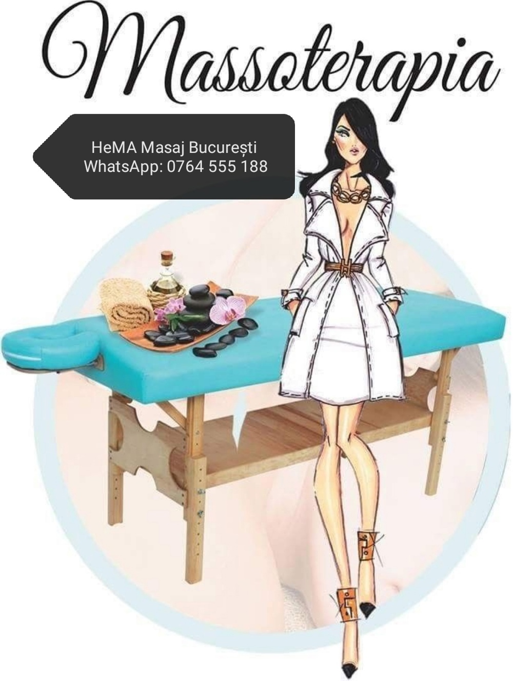 Masaj HeMa la domiciliu sau hotel București 