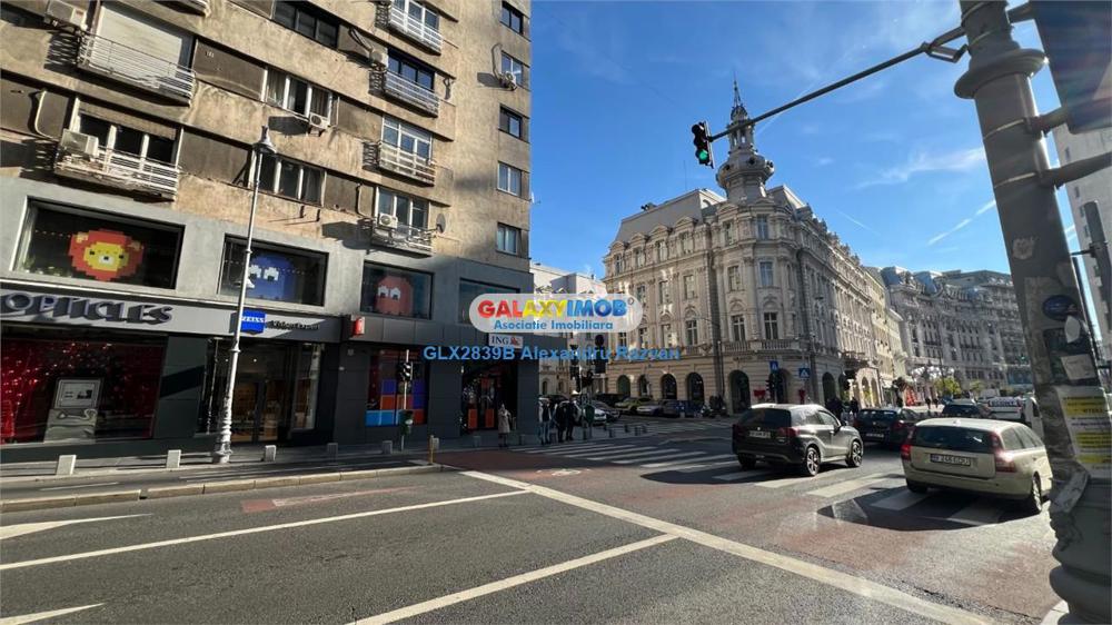 Spatiu comercial de inchiriat,75 mp, terasa exterioara,Calea Victoriei