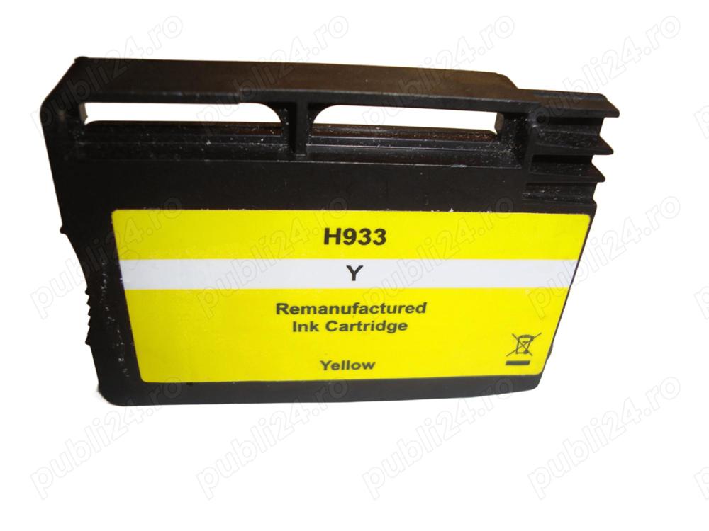Cartus compatibil HP 933, Yellow. Cartus pentru imprimanta
