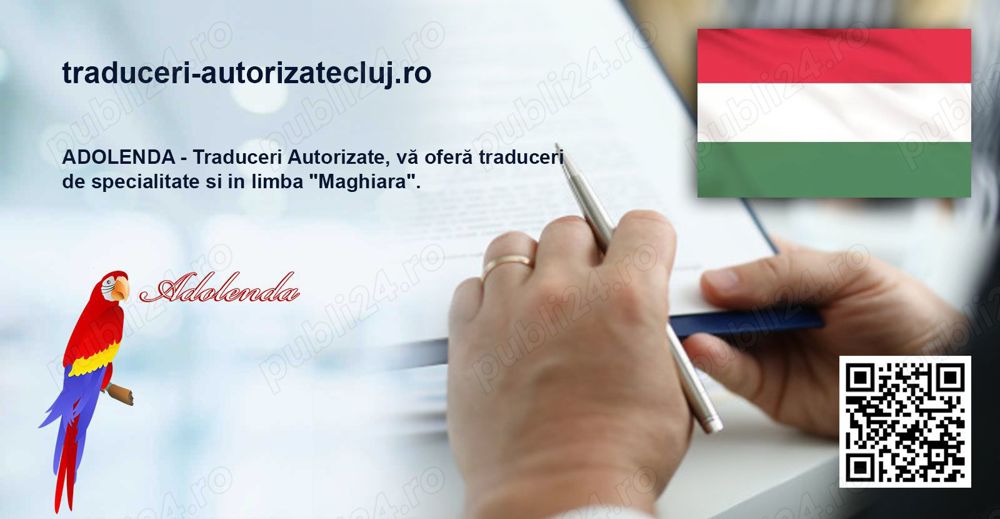 Traduceri autorizate limba maghiara. 