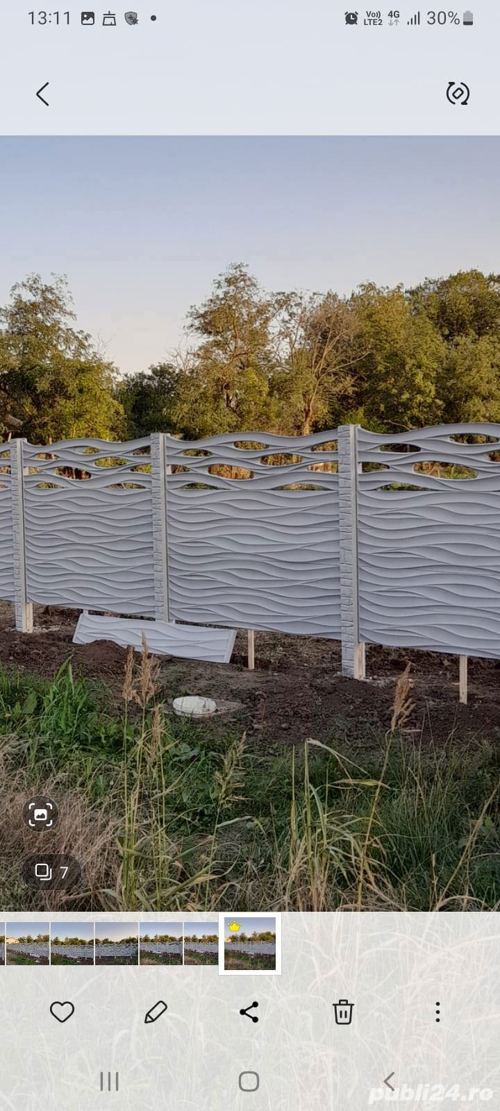 garduri placi beton armat