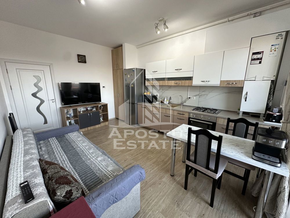 Apartament cu 2 camere, mobilat si utilat la etaj intermediar în Giroc