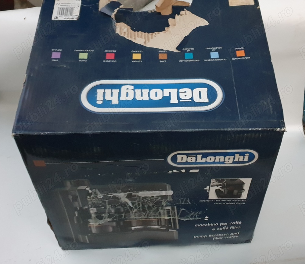 Expresor cafea DeLonghi dual cu filtru