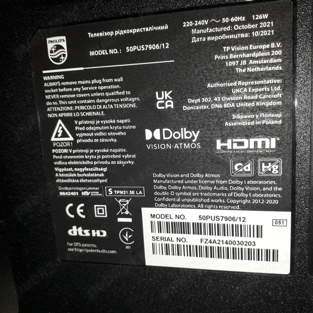 Televizor led philips