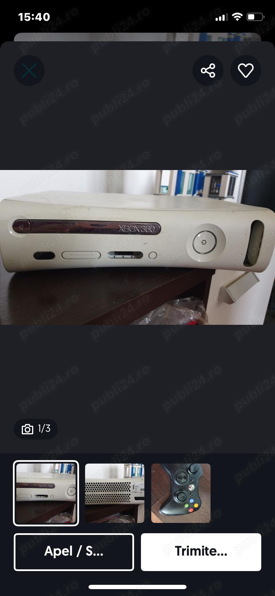 Vand consola XBOX pt piese