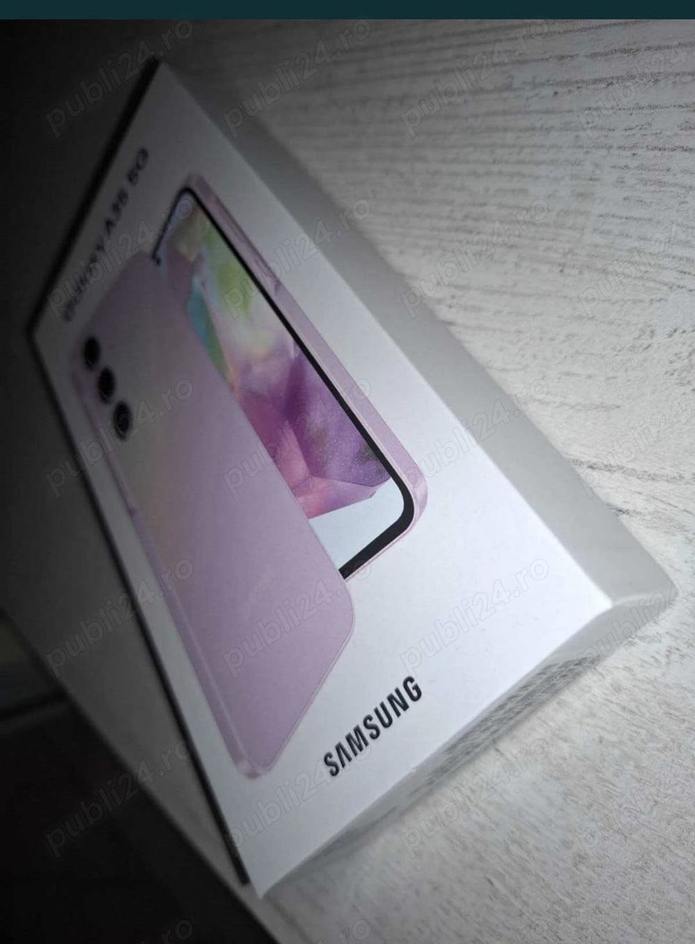 Telefon SAMSUNG Galaxy A35 5G, 128GB, 6GB RAM, Awesome Liliac, SIGILAT