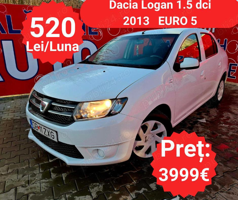 Dacia Logan 1.5 dci - RATE de la 520 Lei pe Luna