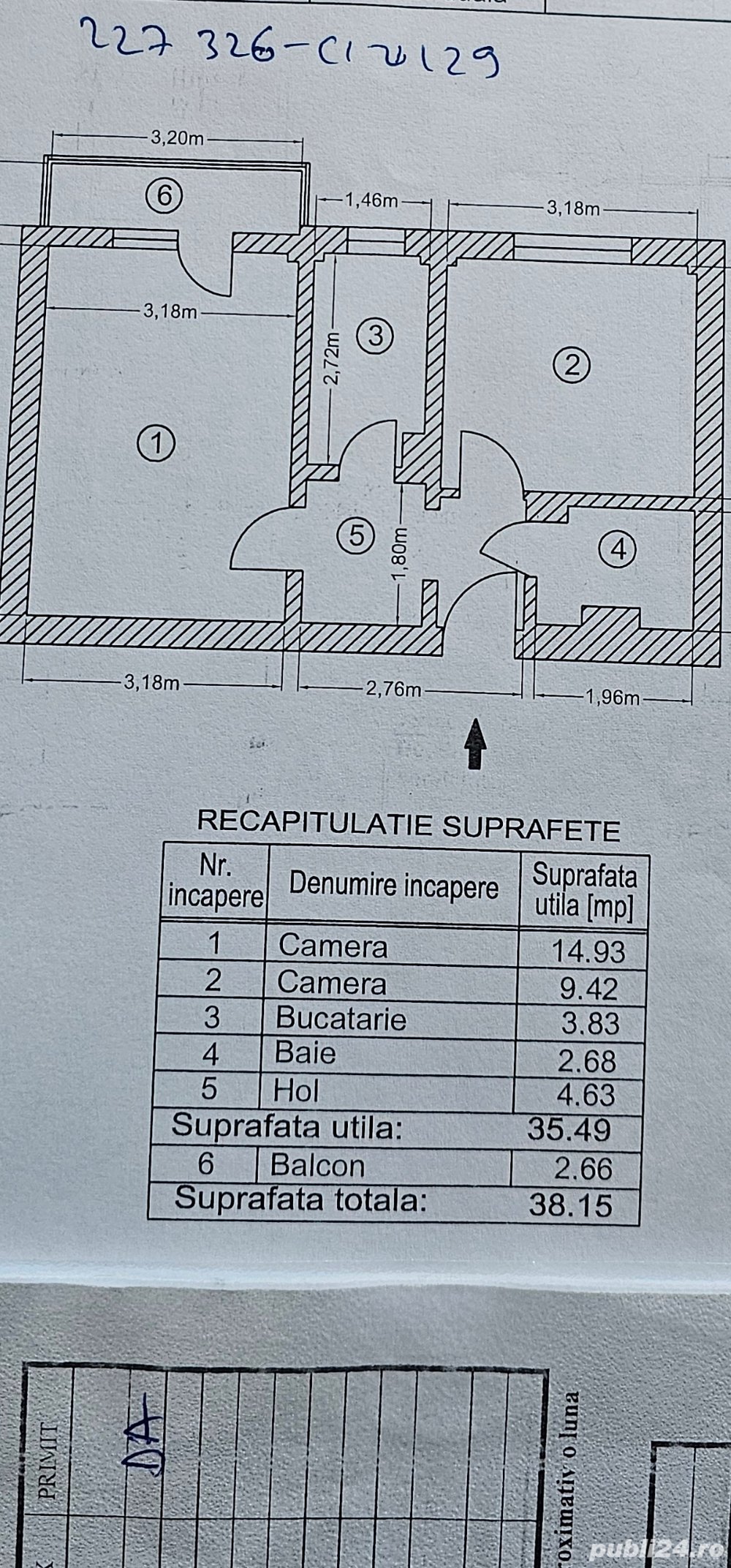 Apartament 2 camere, Dna. Ghica, Lacul Tei, Teiul Doamnei