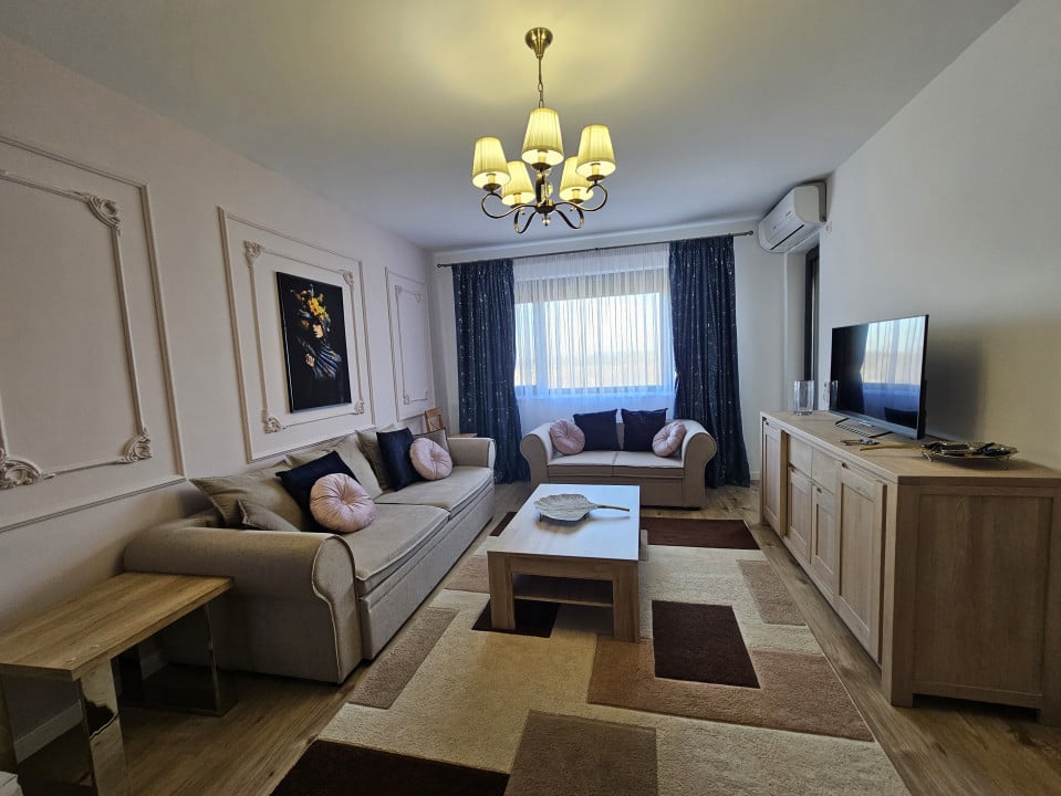 Apartament 3 camere, 2 băi, mobilat și utilat, Greenfield Residence