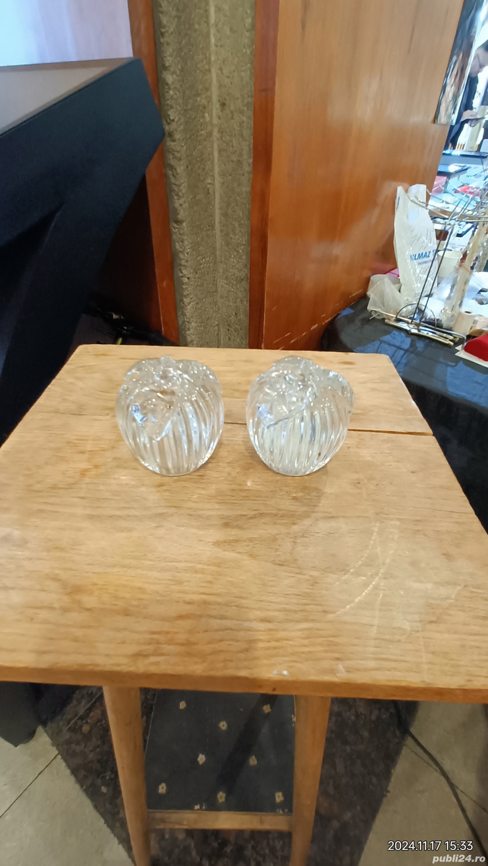 vind sare si piper din cristal