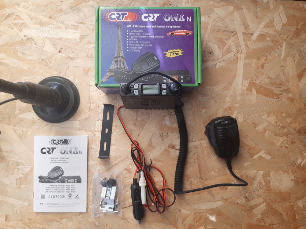 Vand kit Statie radio CB CRT ONE antena CB120