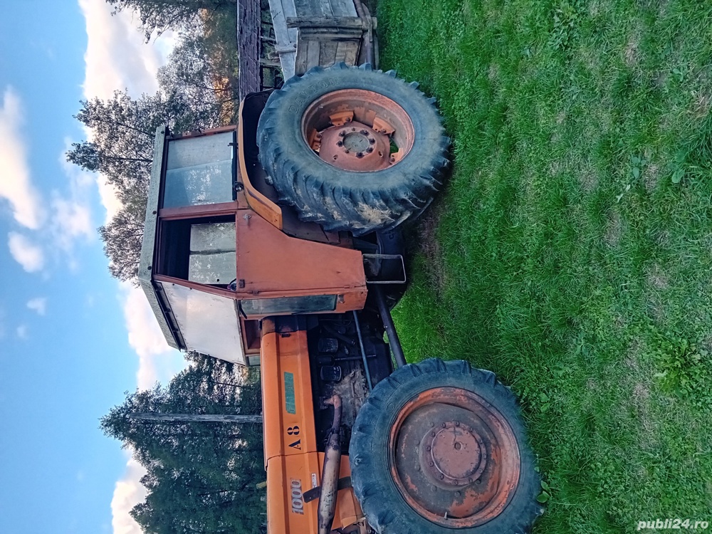 Schimb cu vitele tractor fiat 4x4  cu disc  de 3,2 si plugg