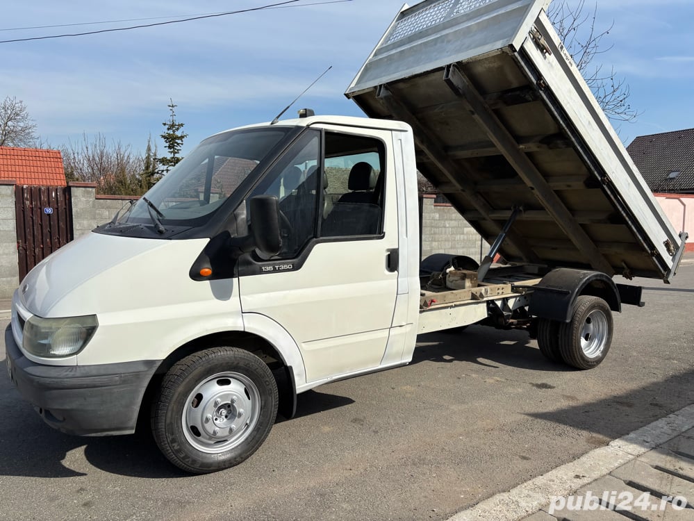 Ford transit BASCULABIL 2,4 135 cai CLIMA AC