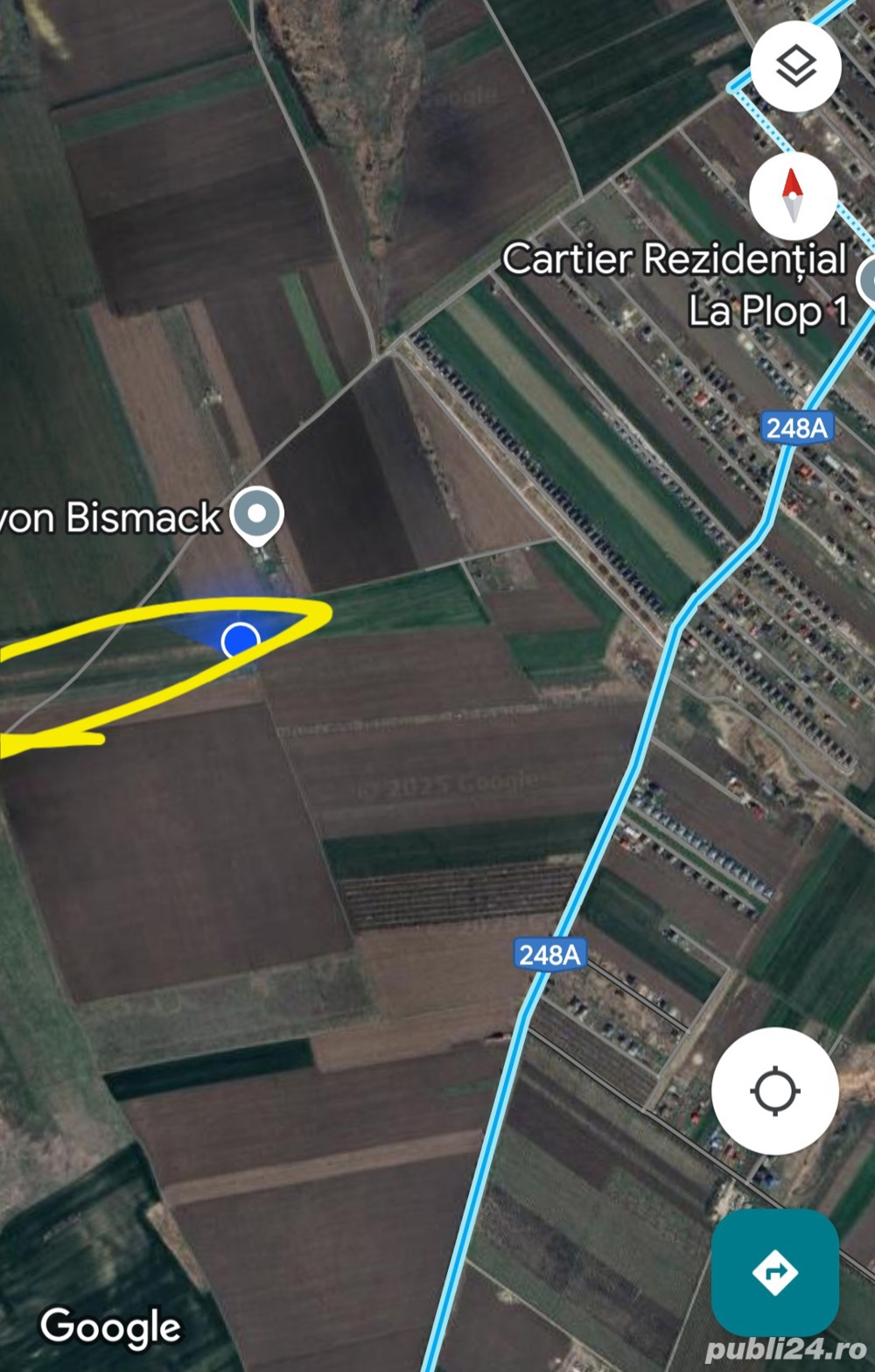 Teren extravilan Miroslava (livada)