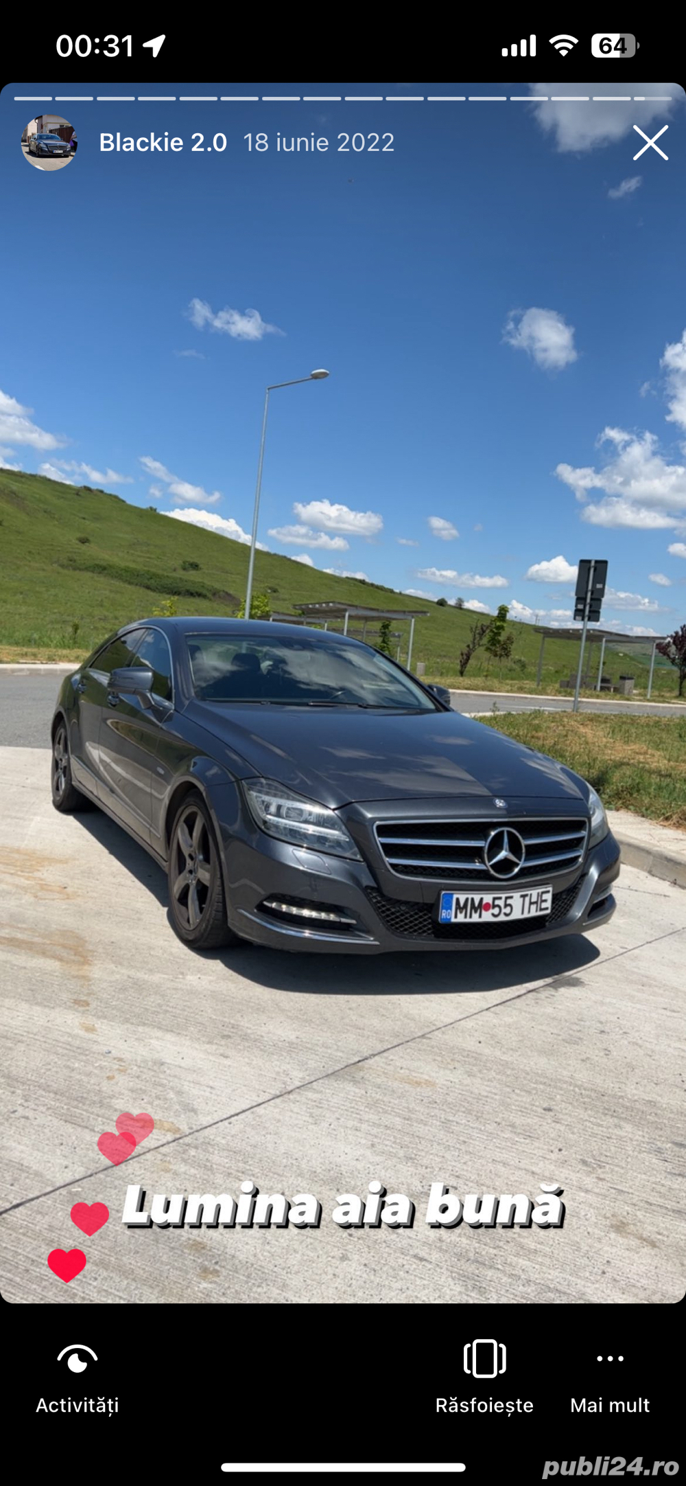 Vând Mercedes-Benz CLS