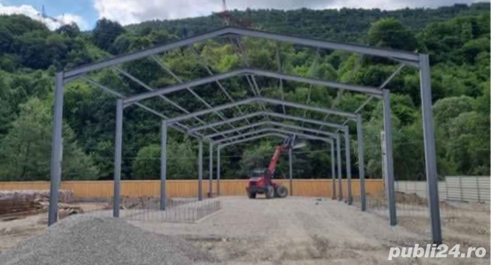 Vând hală metalică