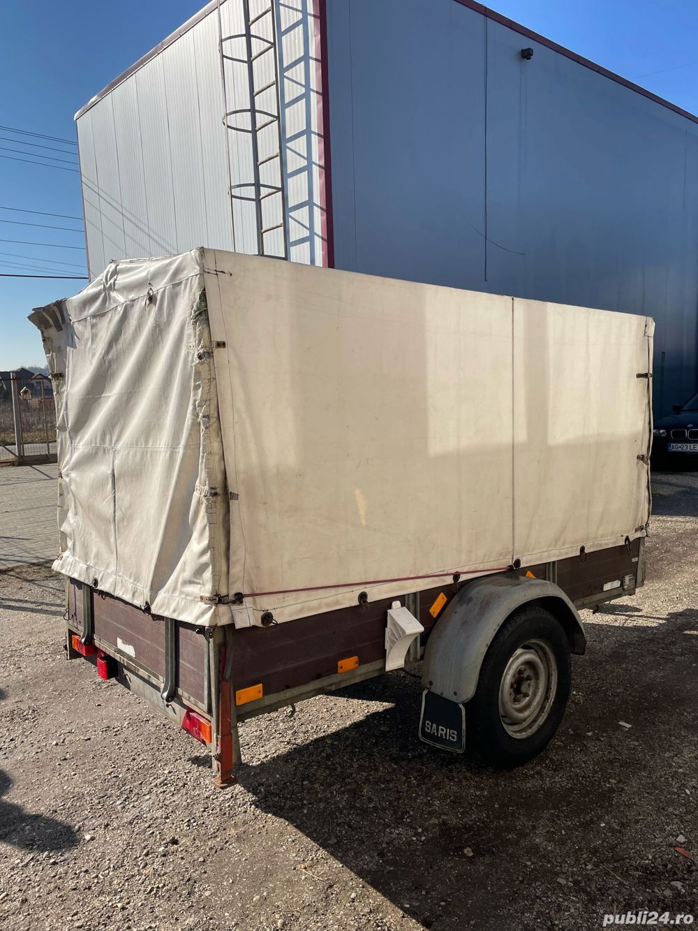 vand remorca auto cu sistem de franare -pitesti arges 