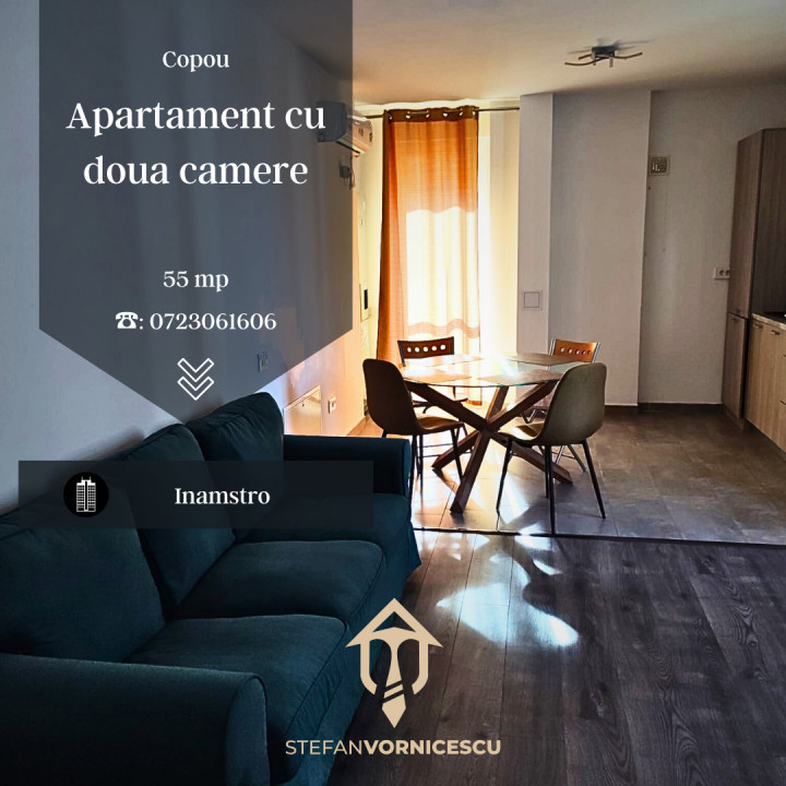 Apartament premium de închiriat | 2 Camere | Inamstro Copou