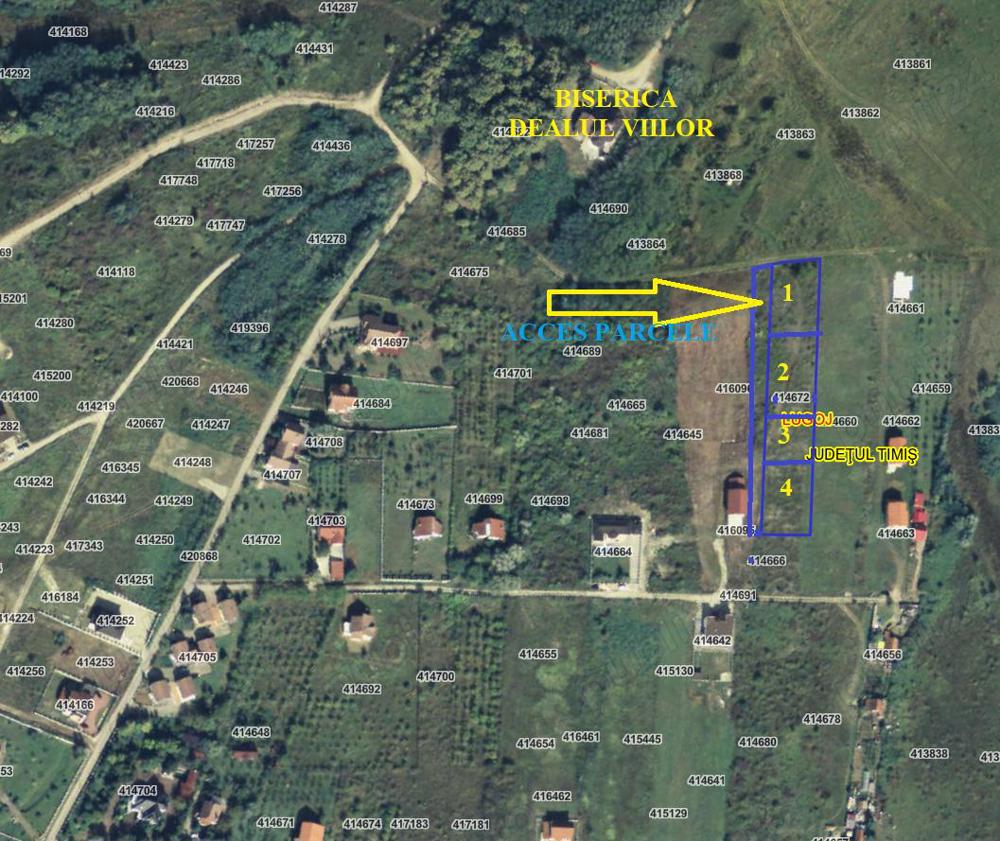 Teren Intravilan - Lugoj 25 EURO mp