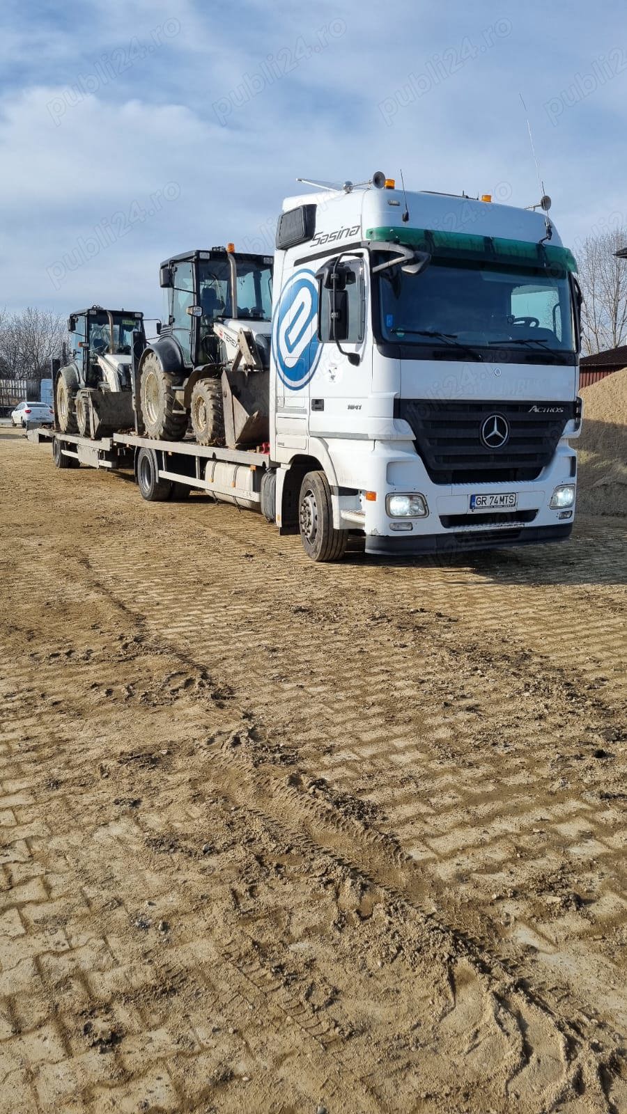 Mercedes mp3 410cp trailer