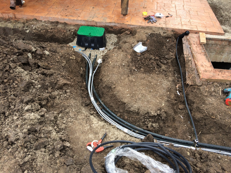 Execut lucrări pentru sisteme de irigații 