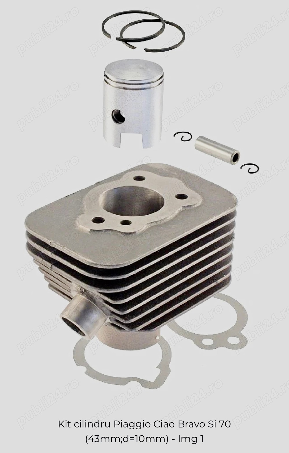 Set motor moped Piaggio D43-10,70 cmc,NOU