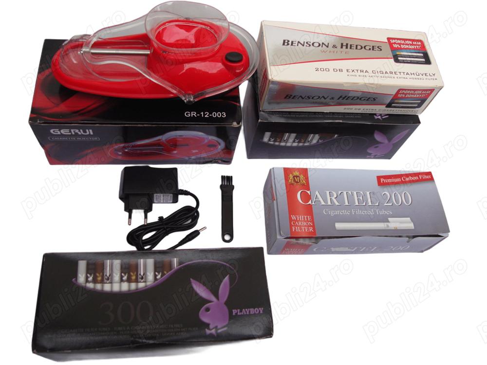 Aparat electric Gerui + 800 de tuburi. Injector Gerui
