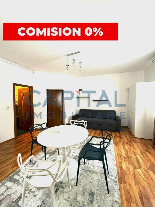 Comision 0%! Garsoniera de inchiriat - curte proprie