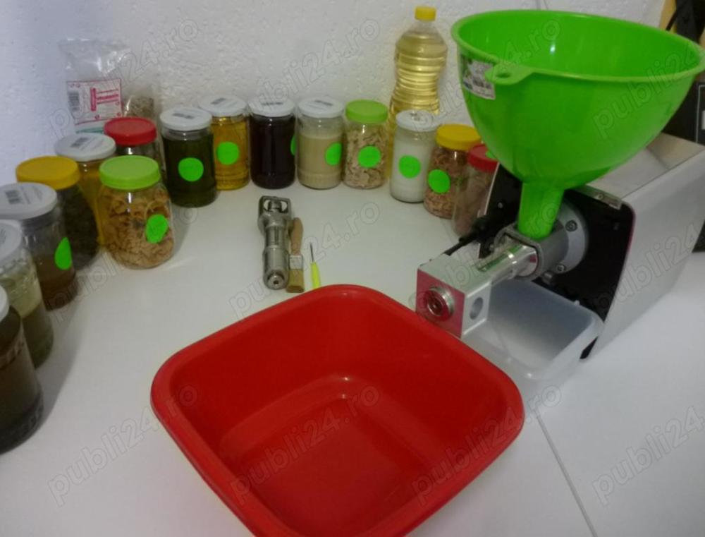 Prese ulei extractie floarea soarelui