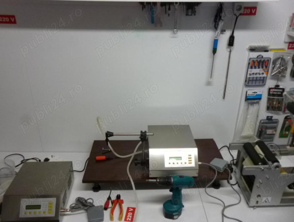 Presa ulei la rece, masina etichetare si masina