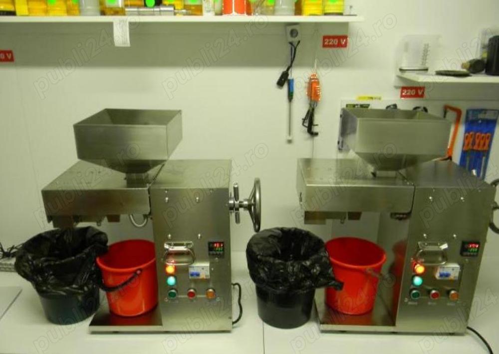 Prese de ulei 2 capete lucru