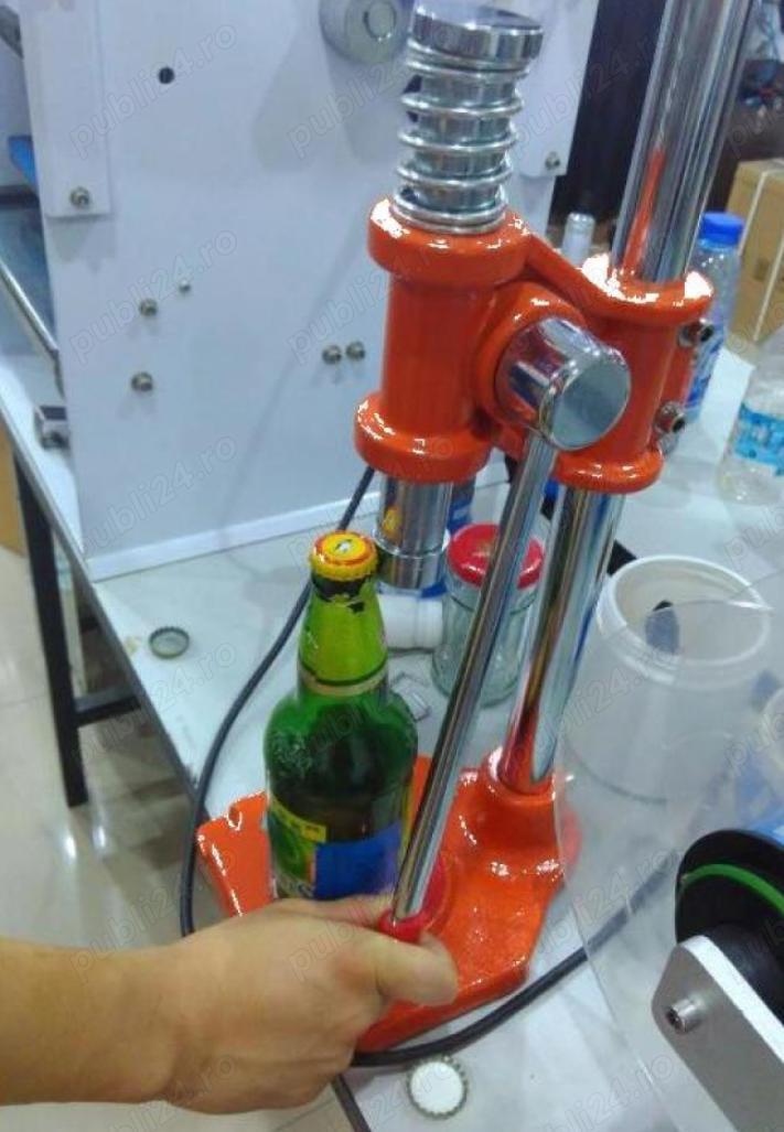 Sistem capsare dopuri bere