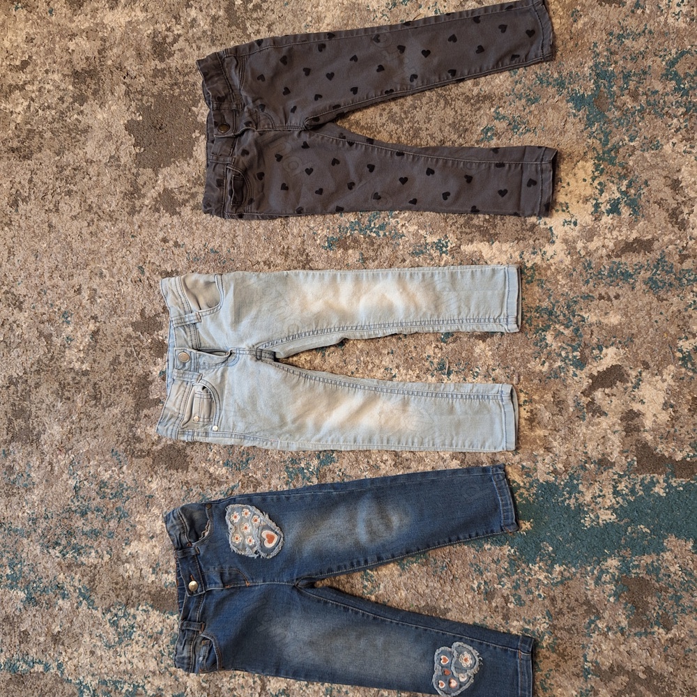 Set 3 pantaloni-blugi mărime 98