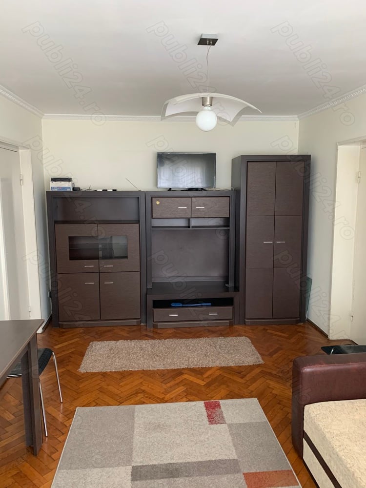 Apartament 2 cam Lujerului chiar la metrou, etaj 6 10, semidecomandat, mobilat, balcoan inchis, AC