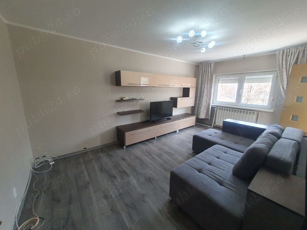 Prima inchiriere apartament modern cu 2 camere etaj 1 in Galati, Micro 16, renovat si mobilat