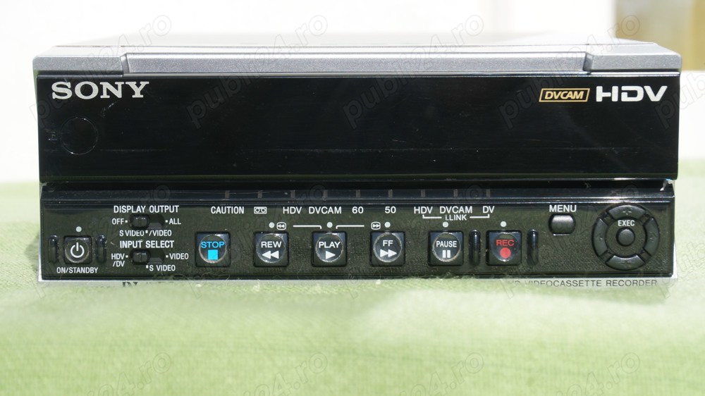 Digital Video casette recorder Sony HVR-M15 HDV + DVCAM Recorder PAL, NTSC